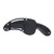 COLUMBIA RIVER KNIFE&TOOL CRKT 2516K Bear Claw  2.39" Fixed Hawkbill Plain Black Powder Coated AUS-8A SS Blade, Black Textured GRN Handle
