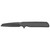 COLUMBIA RIVER KNIFE&TOOL CRKT 3802K LCK + Blackout 3.24" Folding Tanto Plain Black Oxide 8Cr13MoV SS Blade/ Black GRN Handle Includes Pocket Clip