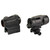 Sig Sauer Electro-Optics SORJMSR101 Romeo-MSR Gen II w/Juliet3 Black 1x/3x 20mm/22mm 2 MOA Red Dot Juliet 3 Micro Magnifier