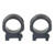 DNZ PRODUCTS LLC DNZ 30PTM Freedom Reaper  Picatinny Rail Black 30mm Tube Medium Rings 2 Piece