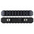 Seekins Precision 0010560081 M-LOK Rail Section 9 Slots  Black Anodized