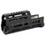 MIDWEST INDUSTRIES INC Midwest Industries MIAKALPHA6 Alpha  Drop-in Aluminum Black Hardcoat Anodized 5 Slot Picatinny Rail AK-Platform 6" Long Compatible w/M-LOK