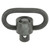 TROY INDUSTRIES INC Troy Ind SMOUSSQ00BT00 SSQD Swivel 1" Push Button Black Stainless Steel