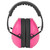 GSM OUTDOORS Walker's GWPYWFM2PNK Folding Muff  27 dB Over the Head Pink/Black Polymer Fits Youth/Women