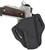 1791 Gunleather BH1SBLR BH1  OWB 01 Stealth Black Leather Belt Slide Fits 4-5" 1911