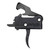 Rise Armament T017PCCBLK Rave Pistol Caliber Carbine Single-Stage Curved Trigger with 3.50 lbs Draw Weight & Black Nitride Finish for AR-Platform