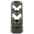 Fortis Manufacturing, Inc. FORTIS MUZZLE BRAKE 9MM 1/2X36 BLK