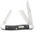 WR CASE & SONS CUTLERY CO Case 18222 Stockman  Medium Folding, 2.57"/1.88"/1.71" Clip Point/Sheepsfoot/Spey Plain Mirror Polished Tru-Sharp SS Blade, Rough Black Jigged Synthetic Handle