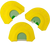 HUNTERS SPECIALTIES (GSM) HS Strut 05933 Ultimate Starter Pack  Diaphragm Call Attracts Turkeys Yellow 3 Per Pkg