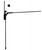 HUNTERS SPECIALTIES (GSM) Hunters Specialties HSSTR07034 Dual Position Strut Stake Turkey Species Black Fiberglass/Plastic