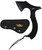 CAMP CO Uzi Accessories UZKAXE5 Throwing Axe  7" Plain Stainless Steel Blade, Black Paracord Wrapped Stainless Steel Handle 12.20" OAL