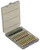 MTM MOLDED PRODUCTS CO MTM Case-Gard W302241 Ammo-Wallet  22 LR/17 HM2 Clear Smoke Polypropylene 30rd