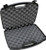 MTM MOLDED PRODUCTS CO MTM Case-Gard 80940 Double Handgun Case  Black Polypropylene Holds 2 Handguns w/ up to 8' Barrels