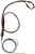 HOPPES/REVELYST Hoppe's 24009D BoreSnake  177 Air Gun (NO Brush)
