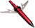 ALLEN COMPANY INC Allen 14676 Therm-X Expandable Broadhead Red/Black 3 Pack