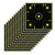 ALLEN COMPANY INC EZ-Aim 15211 Splash Reactive  Sight - In - Grid Non-Adhesive 12 Pack