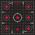ALLEN COMPANY INC Allen 27991 Ruger 10/22 Adhesive Target Black/Red 5Pack