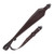 ALLEN COMPANY INC Heritage Cases 8511 Plain Dark Leather  Dark Mahogany Leather 28"-35" OAL Rifle