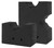 ALLEN COMPANY INC Allen 2458 Soft Rock Shooting Rest Black Foam Front and Rear Bag