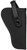 ALLEN COMPANY INC Allen 44802 Cortez  Size 02 OWB Style Black Polyester, Adjustable Strap & Belt Loop Mount Type fits 3-4" Barrel Medium-Large DA Revolver Right Hand