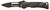 AOB/AMERICAN OUTDOOR BRND Smith & Wesson Knives SWBLOP2BSCP Black Ops  3.40" Folding Drop Point Part Serrated 4034 SS Blade Black Includes Pocket Clip