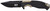 AOB/AMERICAN OUTDOOR BRND Smith & Wesson Knives SWP13BSCP M&P  3.50" Folding Drop Point Part Serrated Stonewashed 8Cr13MoV SS Blade/Black & Tan Aluminum Handle Includes Pocket Clip
