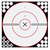BIRCHWOOD CASEY (GSM) Birchwood Casey 34019 Shoot-N-C Reactive Target Self-Adhesive Paper Black/White 12" Bullseye 5 Pack