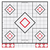 BIRCHWOOD CASEY (GSM) Birchwood Casey 34219 Shoot-N-C Reactive Target Self-Adhesive Paper White/Red 12" 5-Diamond 5 Pack