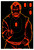 BIRCHWOOD CASEY (GSM) Birchwood Casey 34643 Shoot-N-C Reactive Target Self-Adhesive Paper Black/Red 12"x18" Bad Guy Silhouette 100 Pack