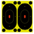 BIRCHWOOD CASEY (GSM) Birchwood Casey 34750 Shoot-N-C Reactive Target Self-Adhesive Paper Black/Yellow 7" Oval Silhouette 60 Pack