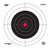 BIRCHWOOD CASEY (GSM) Birchwood Casey 37013 EZE-Scorer  12" Bullseye Paper Hanging Pistol/Rifle Black/Red 13 Per Pkg