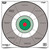 BIRCHWOOD CASEY (GSM) Birchwood Casey 37245 EZE-Scorer  12" Bullseye Paper Hanging Gray/White 13 Per Pkg