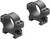 LEUPOLD & STEVENS INC Leupold 175116 BackCountry Cross-Slot  Matte Black 1" Low