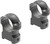 LEUPOLD & STEVENS INC Leupold 177360 Ringmounts  Matte Black CZ 550 1" High