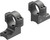 LEUPOLD & STEVENS INC Leupold 181334 BackCountry Ring Mount Matte Black Savage 10/110 Round Receiver
