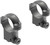LEUPOLD & STEVENS INC Leupold 49952 Ringmounts  Matte Black Ruger M77  1" High