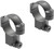 LEUPOLD & STEVENS INC Leupold 51043 Ringmounts  Matte Black  Ruger M77 30mm Super High