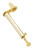 TRADITIONS INC Traditions A1204 Powder Measure Adjustable 5 125 GR Capacity Brass