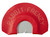 HUNTERS SPECIALTIES (GSM) Johnny Stewart Wildlife Calls JSDIA6 Rabbit Frenzy  Diaphragm Call Double Reed Rabbit Sounds Attracts Predator Species Red 45 Degree Cut
