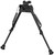 HARRIS ENGINEERING INC Harris Bipods S-LP Swivel L Picatinny, 9-13", Black Steel/Aluminum, Rubber Feet