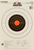 CHAMPION TARGETS/REVELYST Champion Targets 45723 Score Keeper Slow Fire Bullseye Paper Hanging 25 yds Pistol 11" x 16" Black/Orange 12 PK