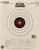 CHAMPION TARGETS/REVELYST Champion Targets 45724 Score Keeper Slow Fire Bullseye Paper Hanging 50 foot Pistol 11" x 16" Black/Orange 12 PK