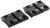 WEAVER/RCBS Weaver Mounts 48493 Top Mount Base Pairs  Matte Black Browning X-Bolt