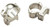 WEAVER/RCBS Weaver Mounts 49322 Grand Slam  Silver 1" High