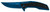 KERSHAW KNIVES/KAI USA Kershaw 8320 Outright  3" Folding Trailing Point Plain Blue PVD 8Cr13MoV SS Blade Black/Blue G10/SS Handle Includes Pocket Clip
