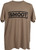 HORNADY MFG CO Hornady 99606M Shoot T-Shirt Brown Tri-Blend Short Sleeve Medium