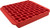 HORNADY MFG CO Hornady 480042 Magnum Reloading Block Red Multi Caliber Plastic 50rd