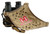HORNADY MFG CO Hornady 99121 Binocular Harness  Tan Red Logo Elastic Straps