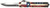 Templar Knife MZTX321 Premium Weighted Texan Slim 3.16" OTF Drop Point Plain Black Oxide Stonewashed D2 Steel Blade, 4.93" Red/White/Blue w/"The LONE STAR State" Aluminum Zinc Alloy Handle