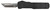 Templar Knife CABR221 Premium LW  Micro 1.85" OTF Tanto Plain Black Oxide Stonewashed D2 Steel Blade, 3.50" Black Aluminum Handle, California Legal